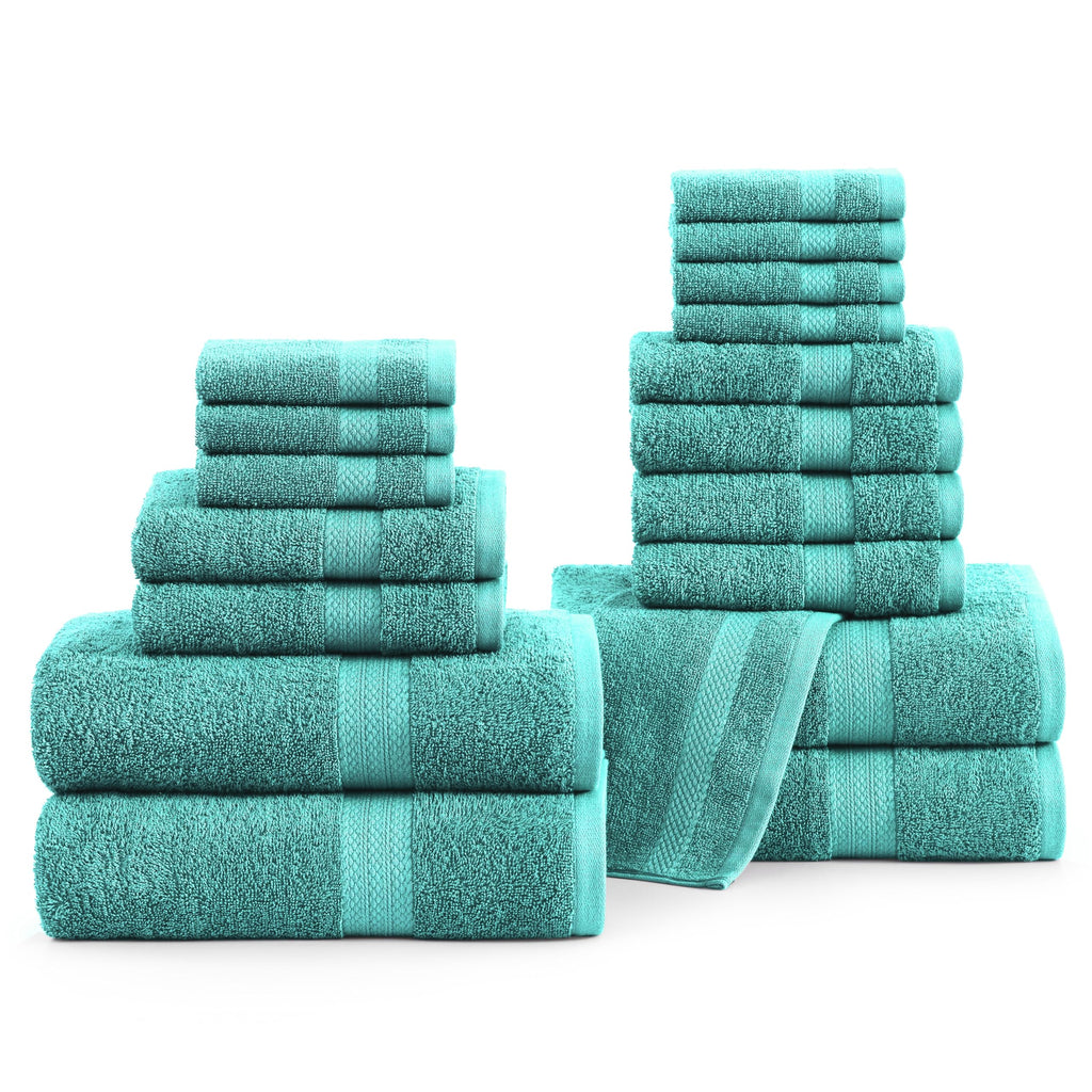 LANE LINEN Bath Towel Set Absorbent Quick Dry 100% Cotton - Wishful Mauve