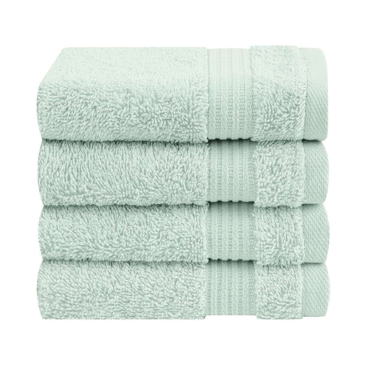 Cotton Paradise 100% Cotton Turkish Towel Set, Soft Absorbent Quick Dry, 6 Piece Towel Set, Navy Blue