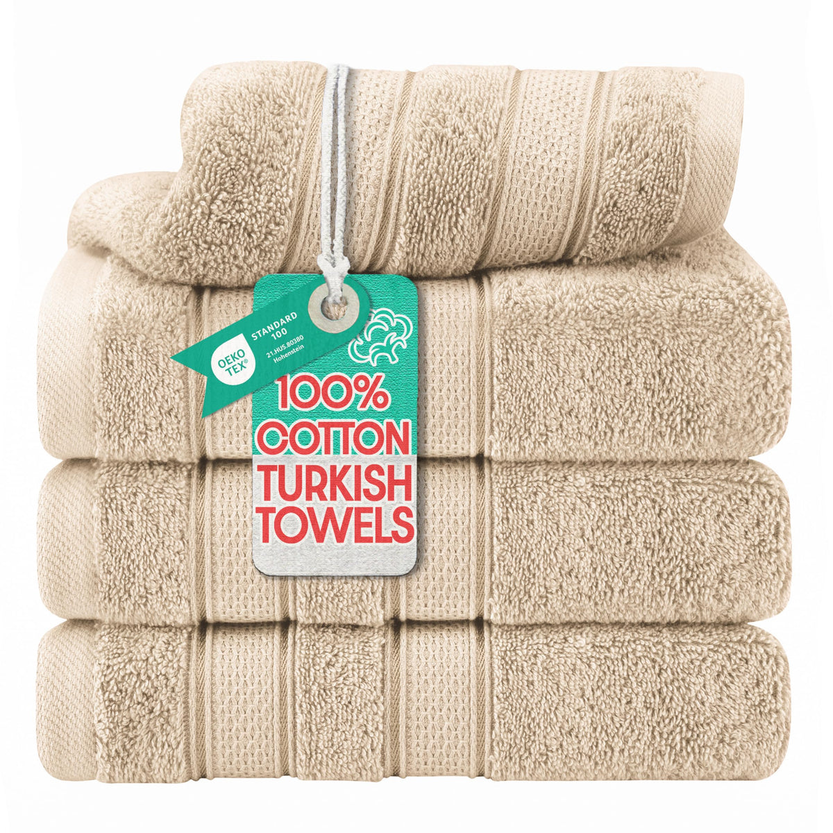 American Soft Linen Salem Turkish Bath Towel Set, 100% Cotton 600 GSM 6 Piece Towels for Bathroom, 2 Bath Towels 2 Hand Towels 2 Washcloths, Navy Blue