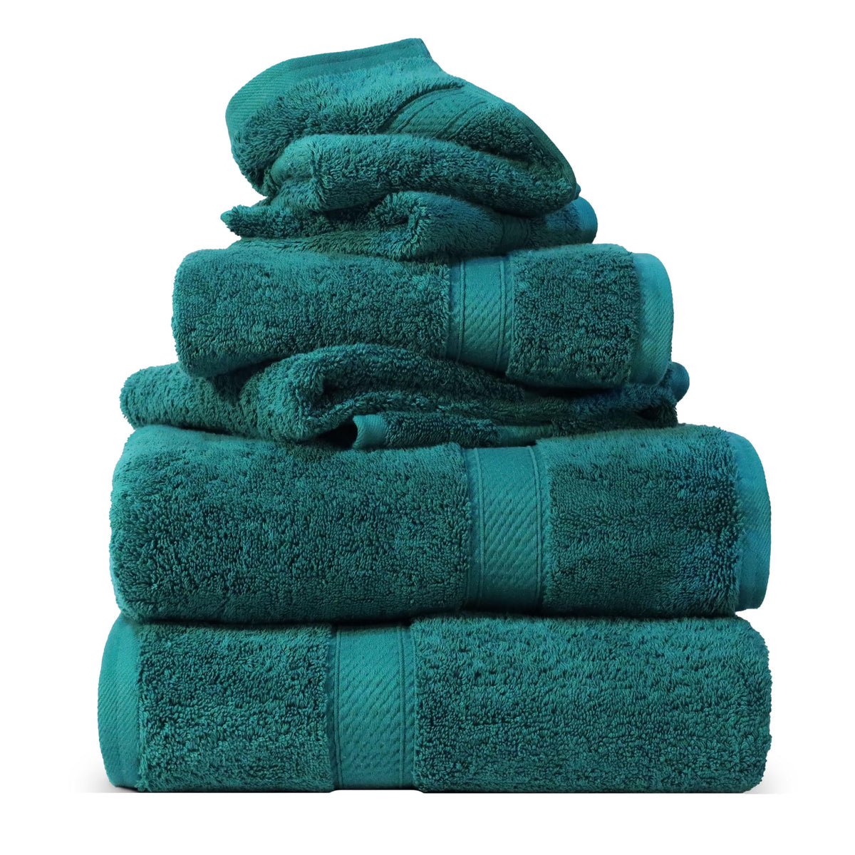 SUPERIOR Egyptian Cotton Plush & Absorbent, Hand Towel Set of 4, Cream