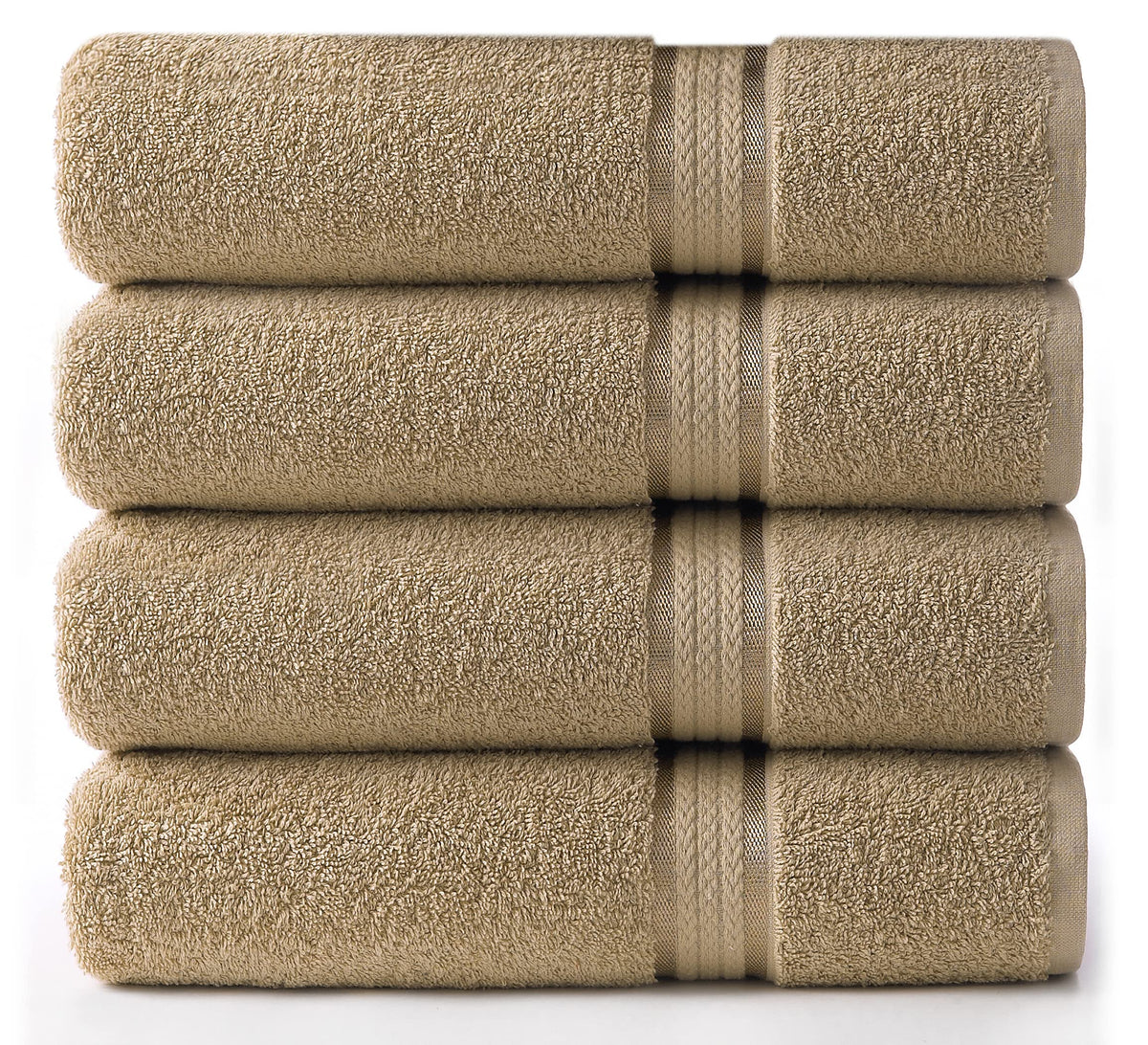 COTTON CRAFT Ultra Soft Hand Towels - 6 Pack 100% Ringspun Cotton Towel Set