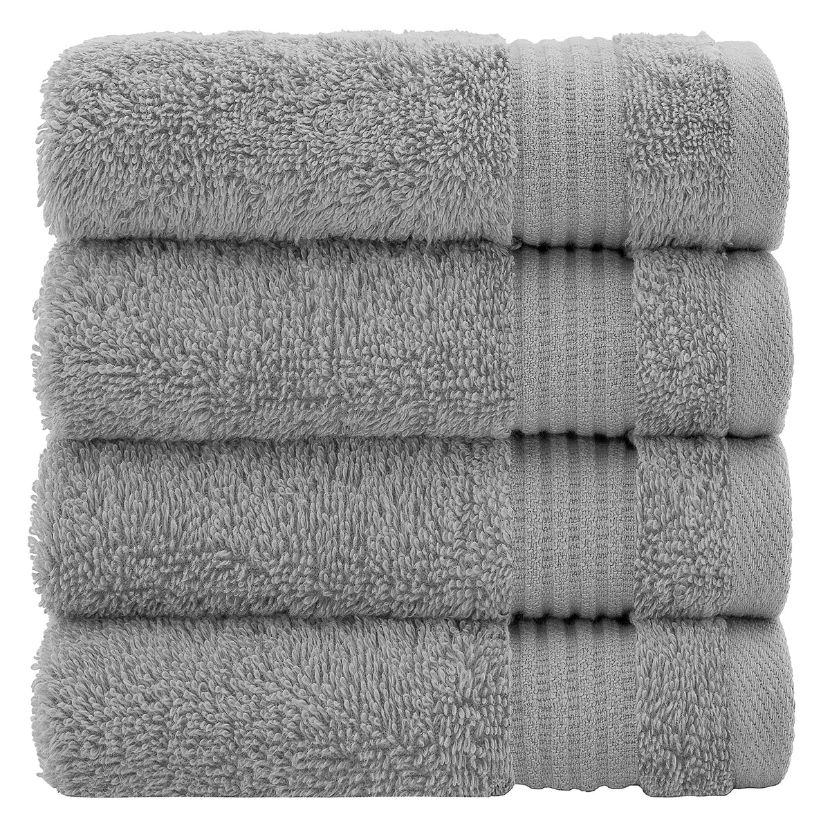 Cotton Paradise 100% Cotton Turkish Towel Set, Soft Absorbent Quick Dry, 6 Piece Towel Set, Navy Blue
