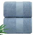 Luxury Viscose from Bamboo Bath Towels, Ultra Soft Set of 6, Eucalyptus